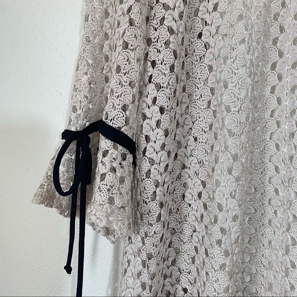 Onyx Tan Laced Jacket w/Black Trim . Sz XL. - Picture 8 of 10